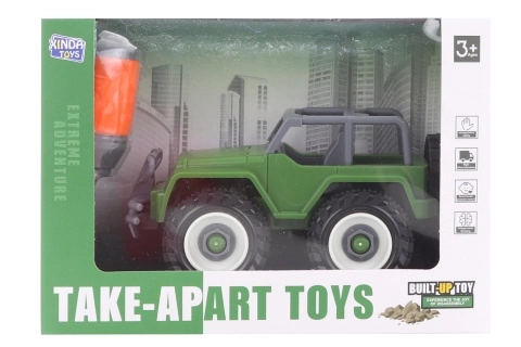 Jeep do skręcania w pudełku
