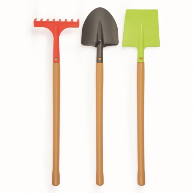 Zestaw dużych narzędzi ogrodowych (3 szt.) 70 cm