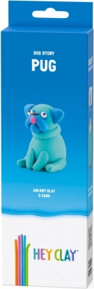 Masa plastyczna Hey Clay Figurka Pies Mops
