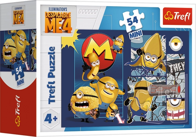 Puzzle Ja, łotr 4: Zabawa z Minionkami 54 elementy