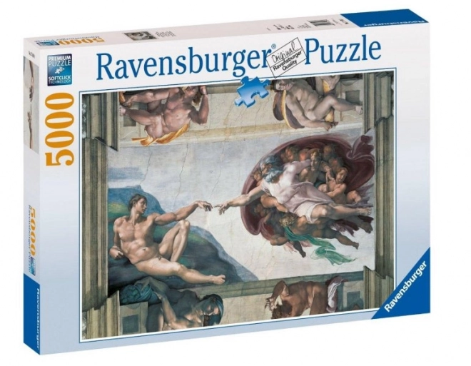 Puzzle Ravensburger Michelangelo: Stworzenie Adama