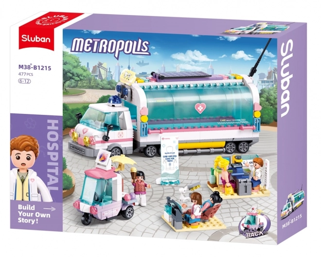 Sluban Metropolis Mobilny Wóz Leczniczy