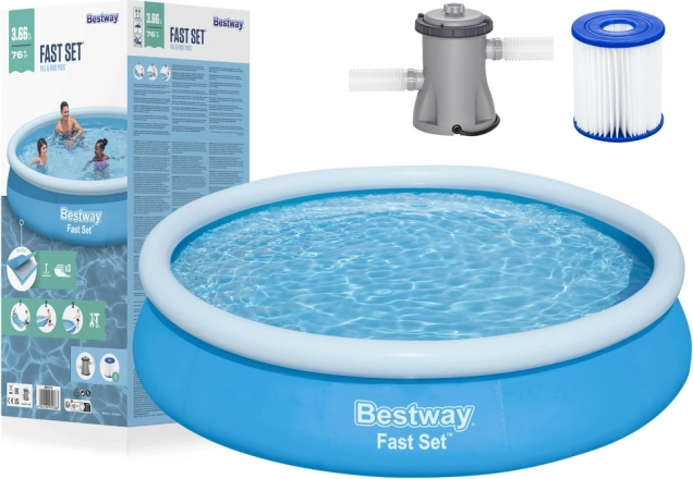 dmuchany basen Bestway Fast Set 366 × 76 cm
