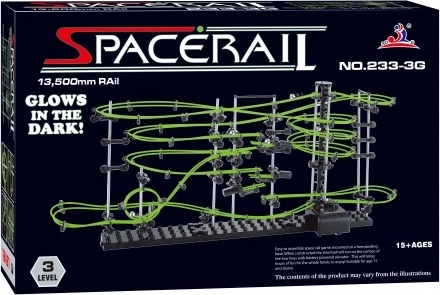 Świecący tor do nocnych pokazów