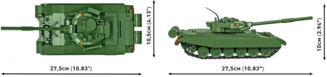 COBI 2625 Siły Zbrojne T-72 (NRD/ZSRR), 1:35, 680 k, 1 f