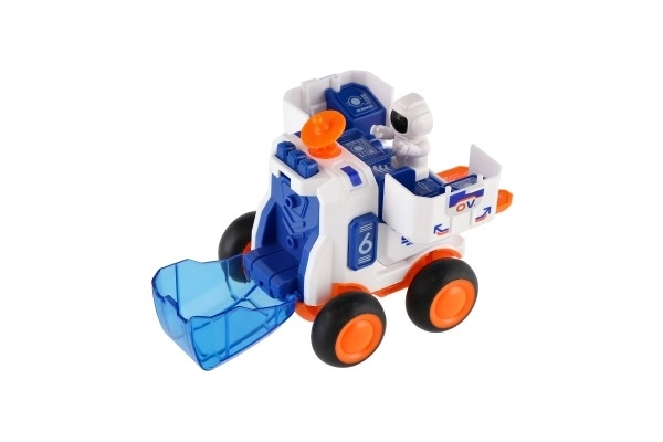 Auto kosmiczne plastikowe 8x9cm na bezwładności, 2 kolory