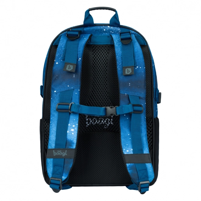 BAAGL ZESTAW 3 Skate Steel: plecak, piórnik, worek