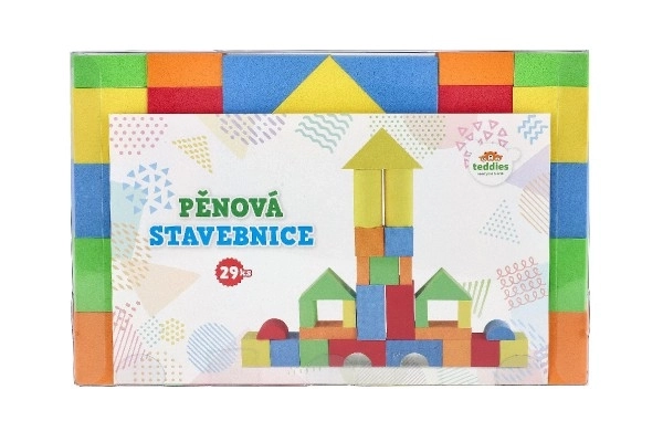 Kolorowe piankowe klocki dla dzieci