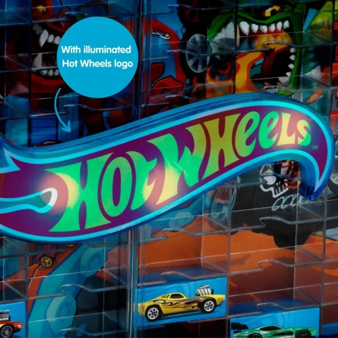 Hot Wheels kolekcjonerska witryna z oświetleniem