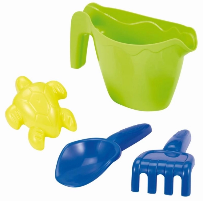 Ciężarówka 33 cm z konewką i akces. do piasku