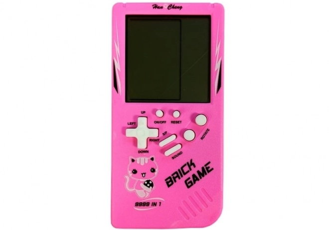 Elektroniczna gra Tetris Brick Pink