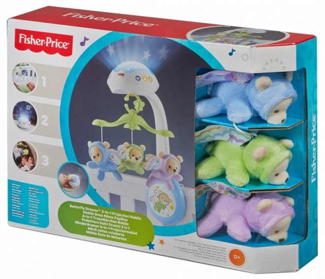 Fisher-Price Karuzela nad łóżeczko - motylki