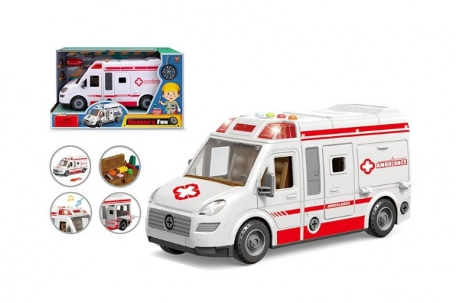 Auto do złożenia - Ambulans