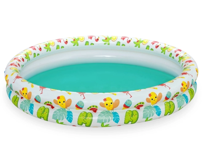 Bestway zestaw basen piłka krąg brodzik 122cm