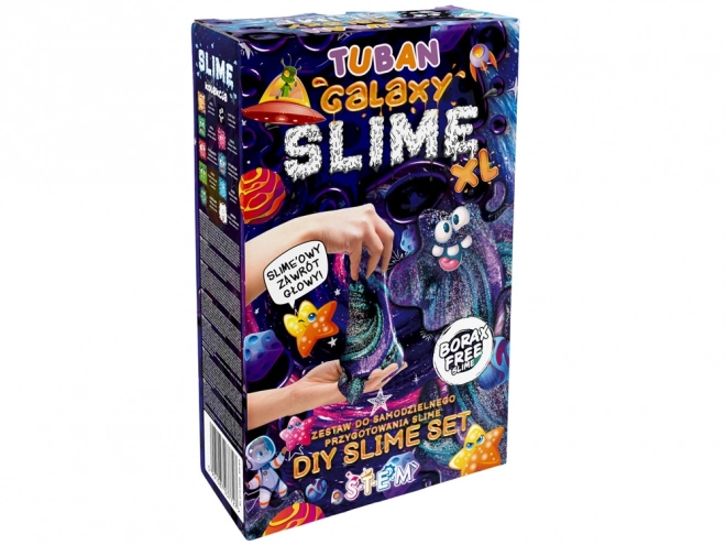Duży zestaw Slime DIY Galaxie XL