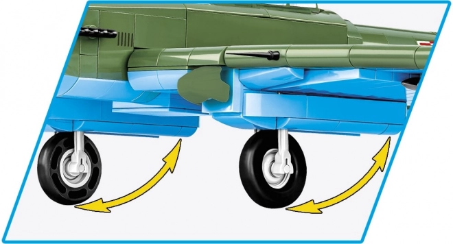 Historyczna kolekcja WWI IL-2M3 Shturmovik 625 klocków