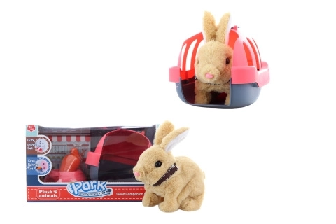Królik na baterie z transporterem
