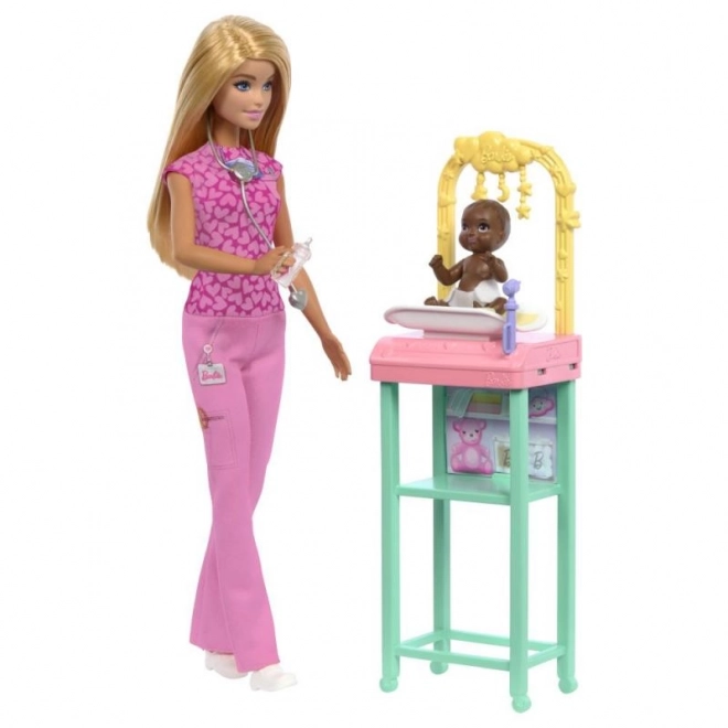 Zestaw zabawowy Barbie - pediatra