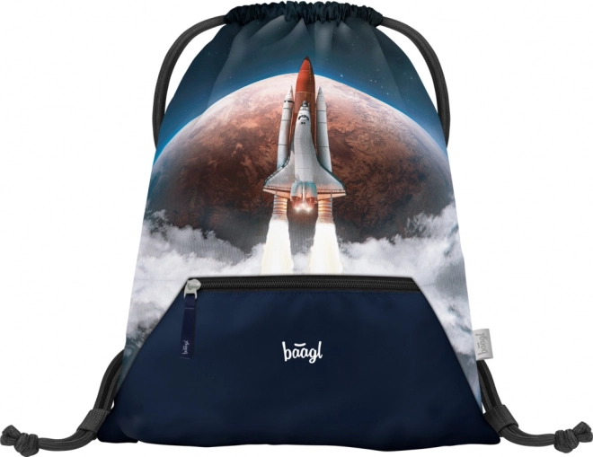Zestaw przyborów szkolnych BAAGL Shelly Space Shuttle