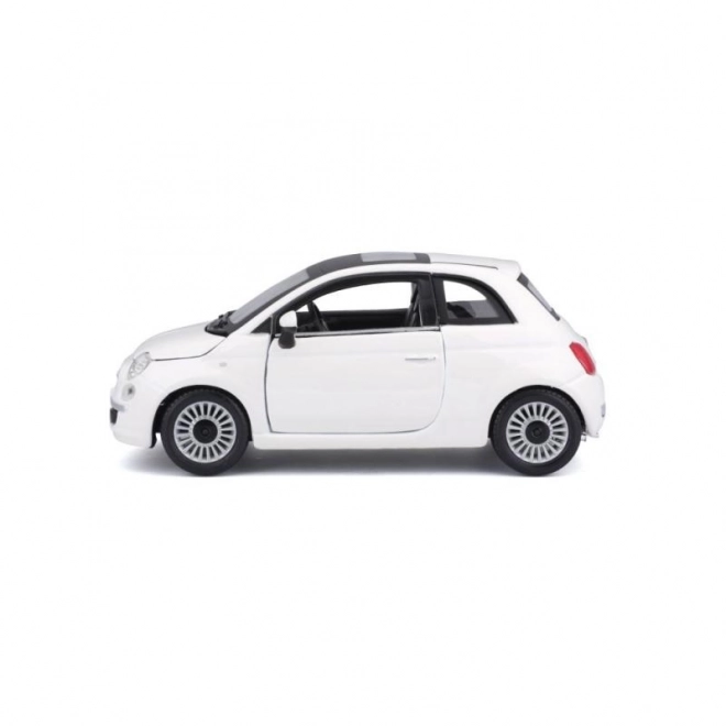 Bburago 1:24 Fiat 500 (2007) Biały