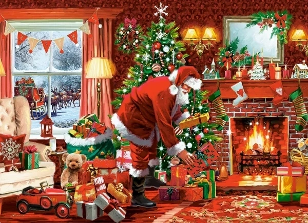 Puzzle 300 Świąteczna Specjalna Dostawa