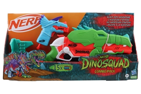 Nerf Dinosquad zestaw miotaczy