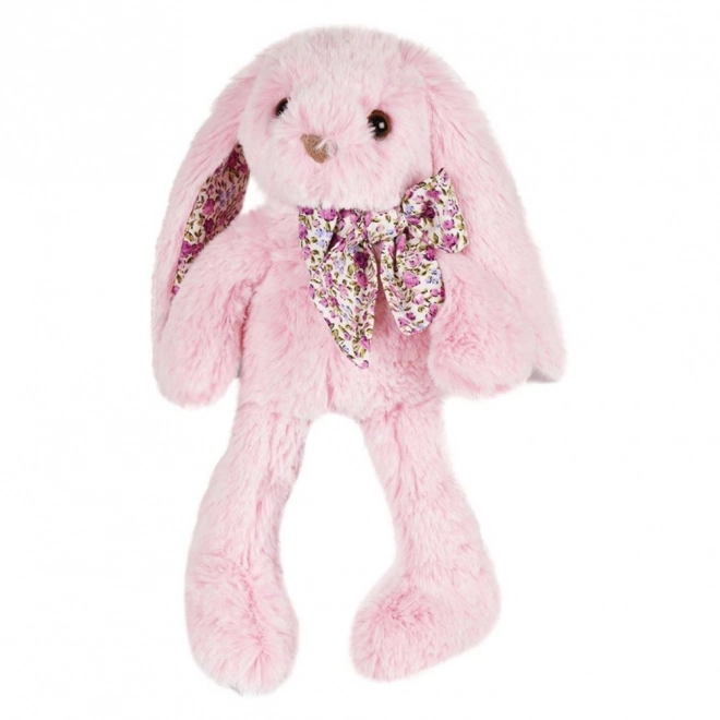 Doudou Histoire d'Ours Pluszowa zabawka różowy króliczek 25 cm