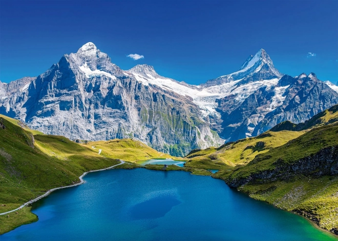 ALIPSON puzzle Jezioro Bachalpsee, Alpy – 1000 elementów