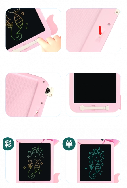 LCD tablica rysunkowa Wesoły jednorożec