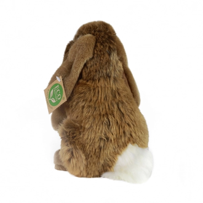 Pluszowy królik brązowy stojący 18 cm ECO-FRIENDLY