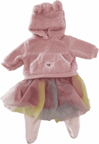 Spódniczka dla lalki z bluzy PLEJO 40 - 43 cm