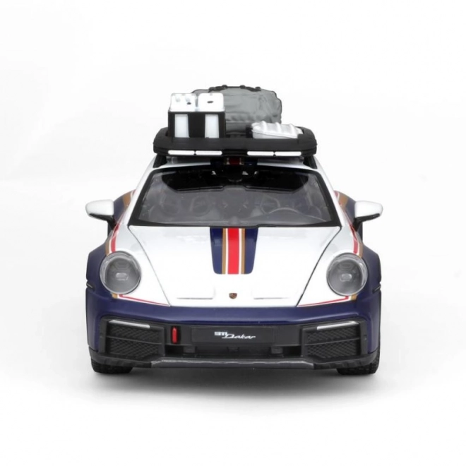 Bburago 1:24 Wyścigi - Porsche 911 Dakar - Niebieski 953 Roughroads