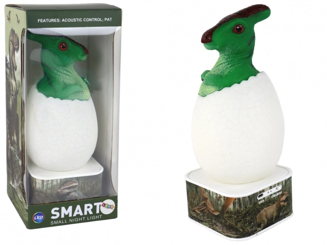 Nocna lampka LED Dino Parasaurolophus USB