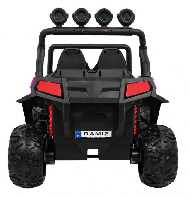 Dziecięce terenowe auto Grand Buggy 4x4 Różowe z pilotem