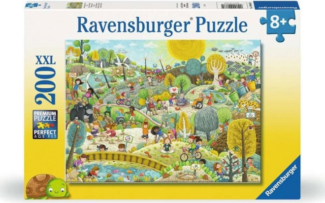 Puzzle Zrównoważony Rozwój XXL 200 elementów