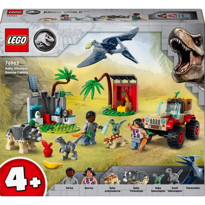 LEGO® Jurassic World 76963 Centrum ratunkowe dla młodych dinozaurów