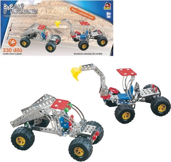 Mały mechanik 2 pojazdy zestaw konstrukcyjny