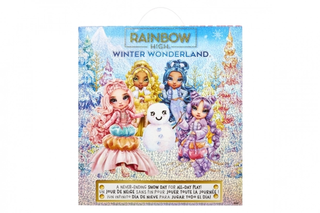 Rainbow High Zimowa modowa lalka - Skyler (Niebieska)