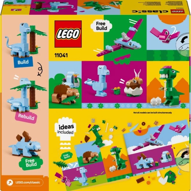 LEGO4 Classic 11041 Kreatywni dinozaury