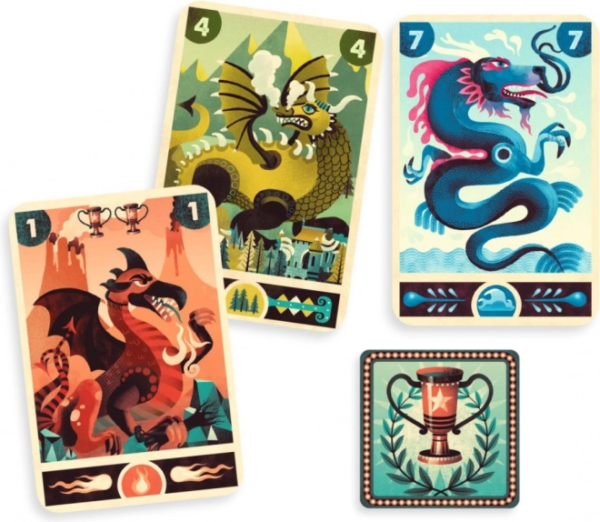 DJECO Gra karciana Dragon deck