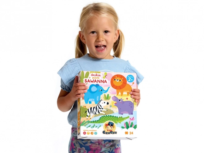 CzuCzu dzikie puzzle Sawanna