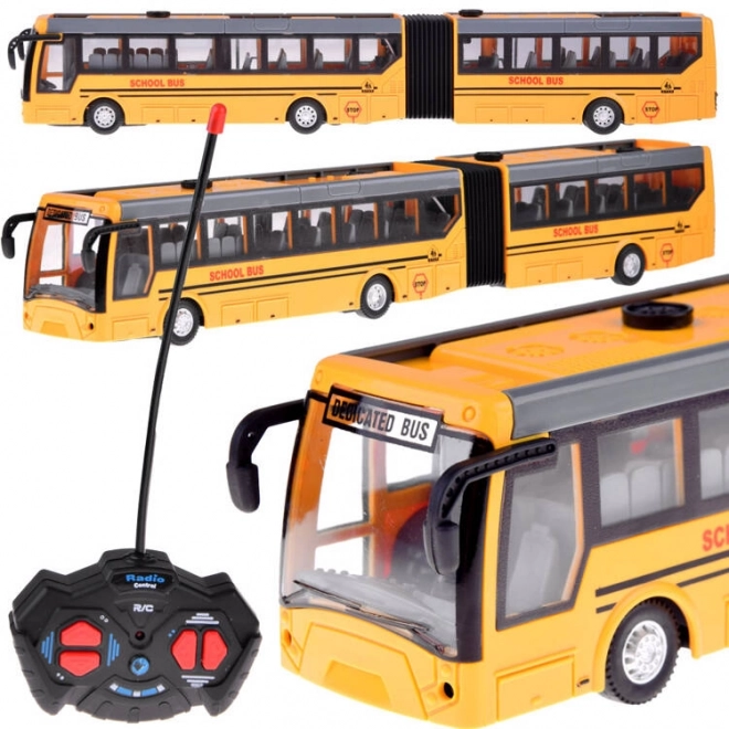 Zabawny autobus podmiejski zdalnie sterowany