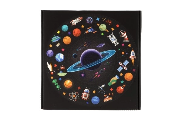 Puzzle okrągłe wszechświat 1000 elementów 65x65cm w pudełku 23x23x5,5cm