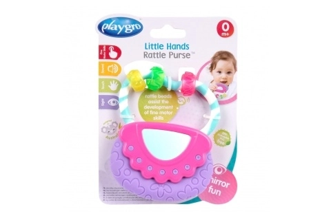 Playgro Moje pierwsza grzechotka torebka