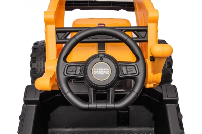Dziecięca jazda na wózku JCB Traktor z koparką