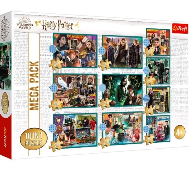 Puzzle Harry Potter - W świecie Harry'ego Pottera 10w1