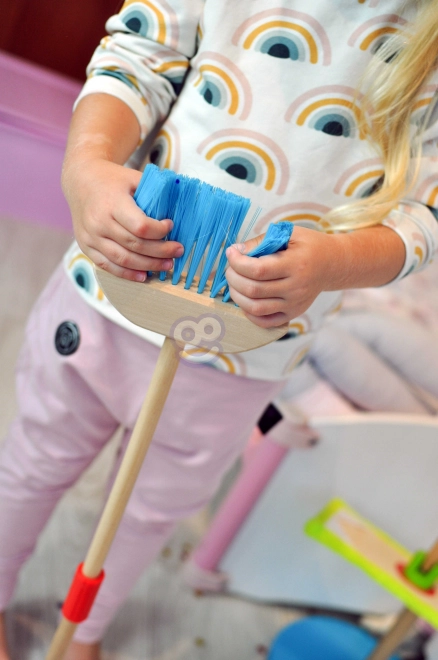 Drewniany zestaw do sprzątania dla dzieci Tooky Toy