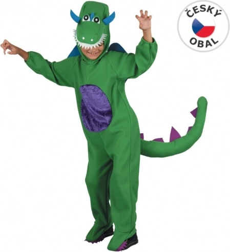 Karnawałowy kostium Dinozaur dla dzieci 120-130 cm