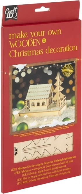 Drewniane puzzle 3D – chatka