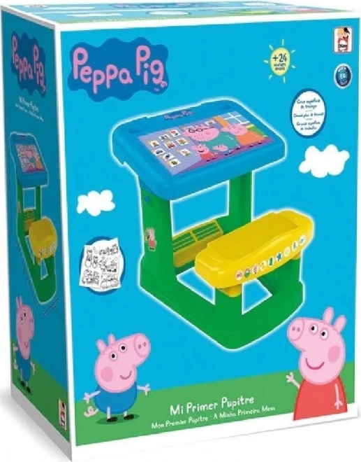 Chicos moje pierwsze biurko szkolne z motywem Świnki Peppy